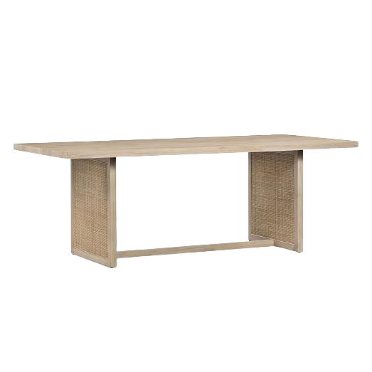 Dennis Woven Rectangle Dining Table