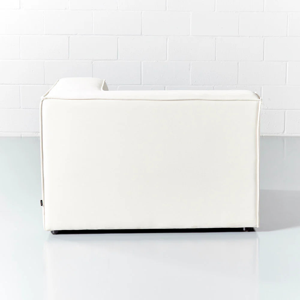 MASON - Cream Fabric Corner Chair Module