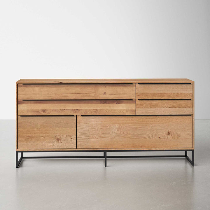 Remington Solid Oak Wood Sideboard