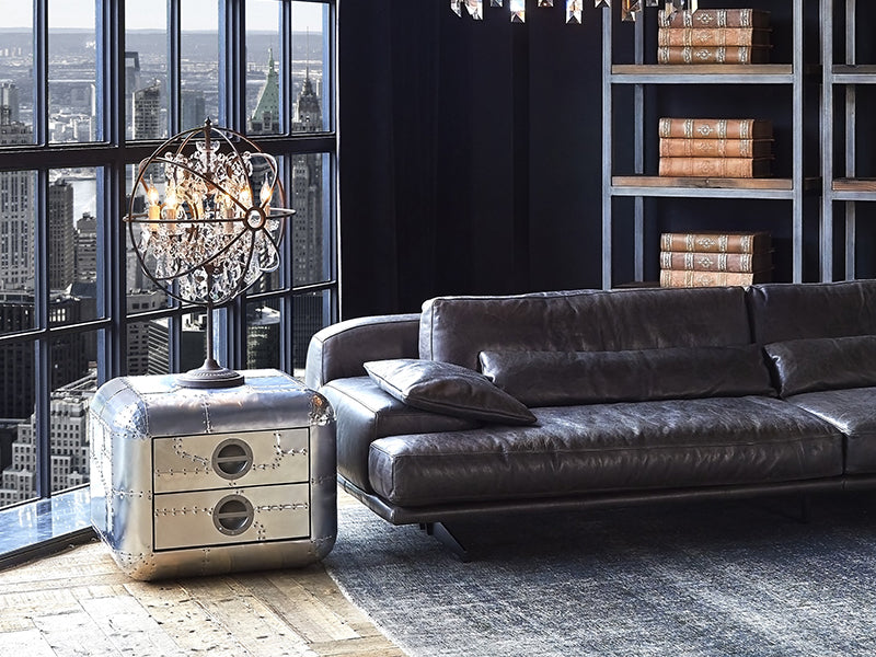 Metal Aluminium Sheet Side Cabinets Storage Cabinet Living Room