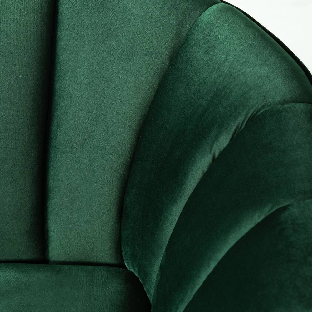 AUDREY - Green Velvet Sofa