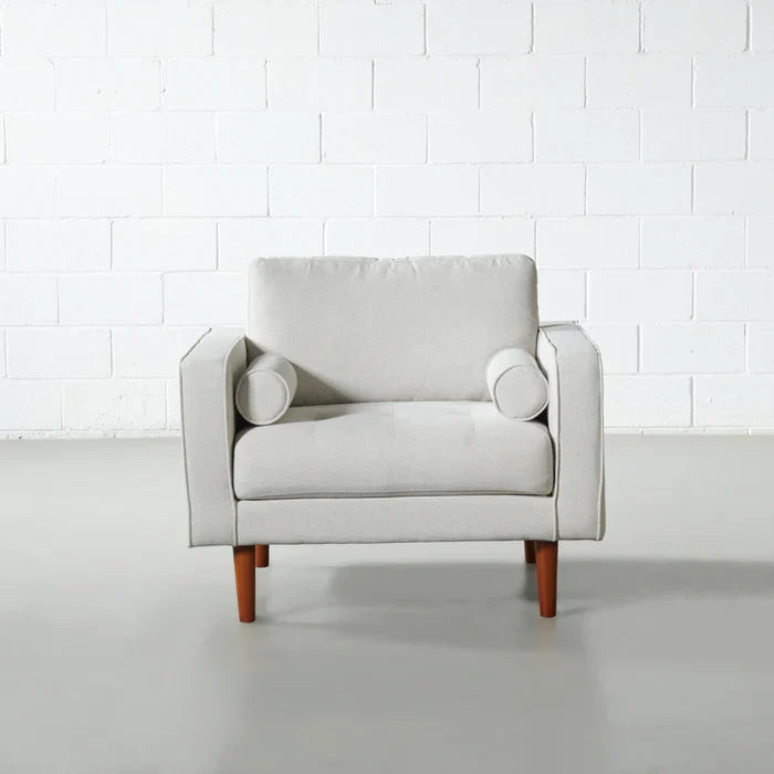 FONDA - Cream Fabric Chair