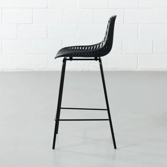 DANIELLA - Black Counter Stool