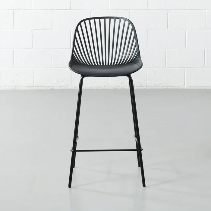 DANIELLA - Black Counter Stool