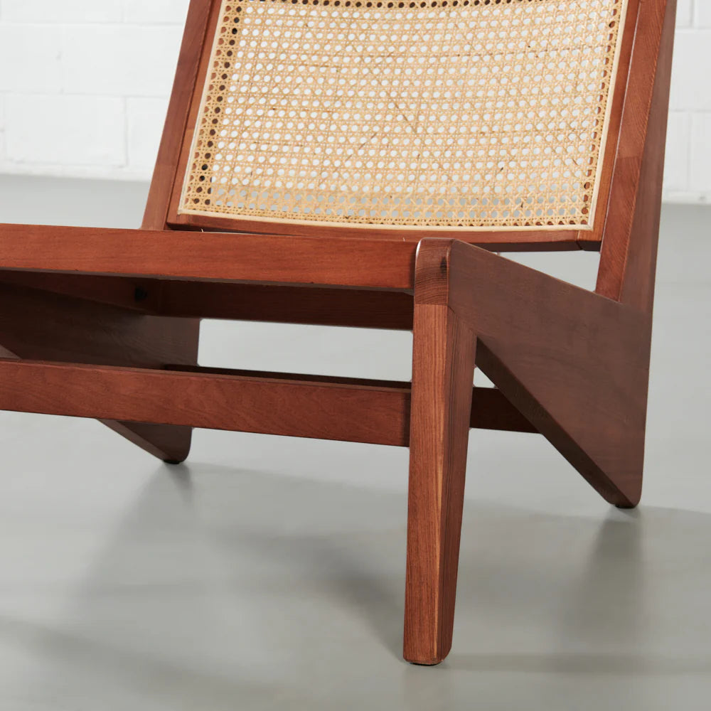 CANBERRA - Natural Wood Lounge Chair
