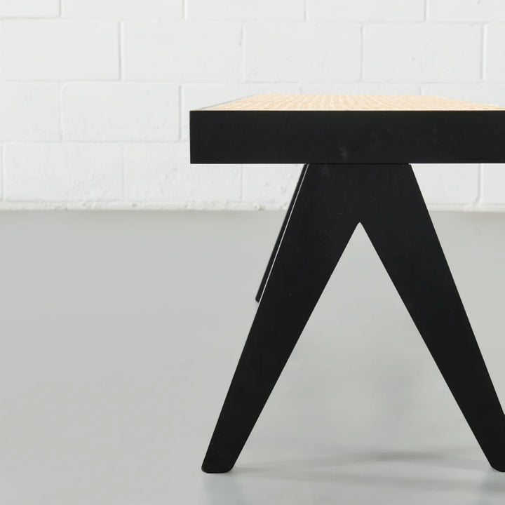 CAPELA - Black Wood Bench