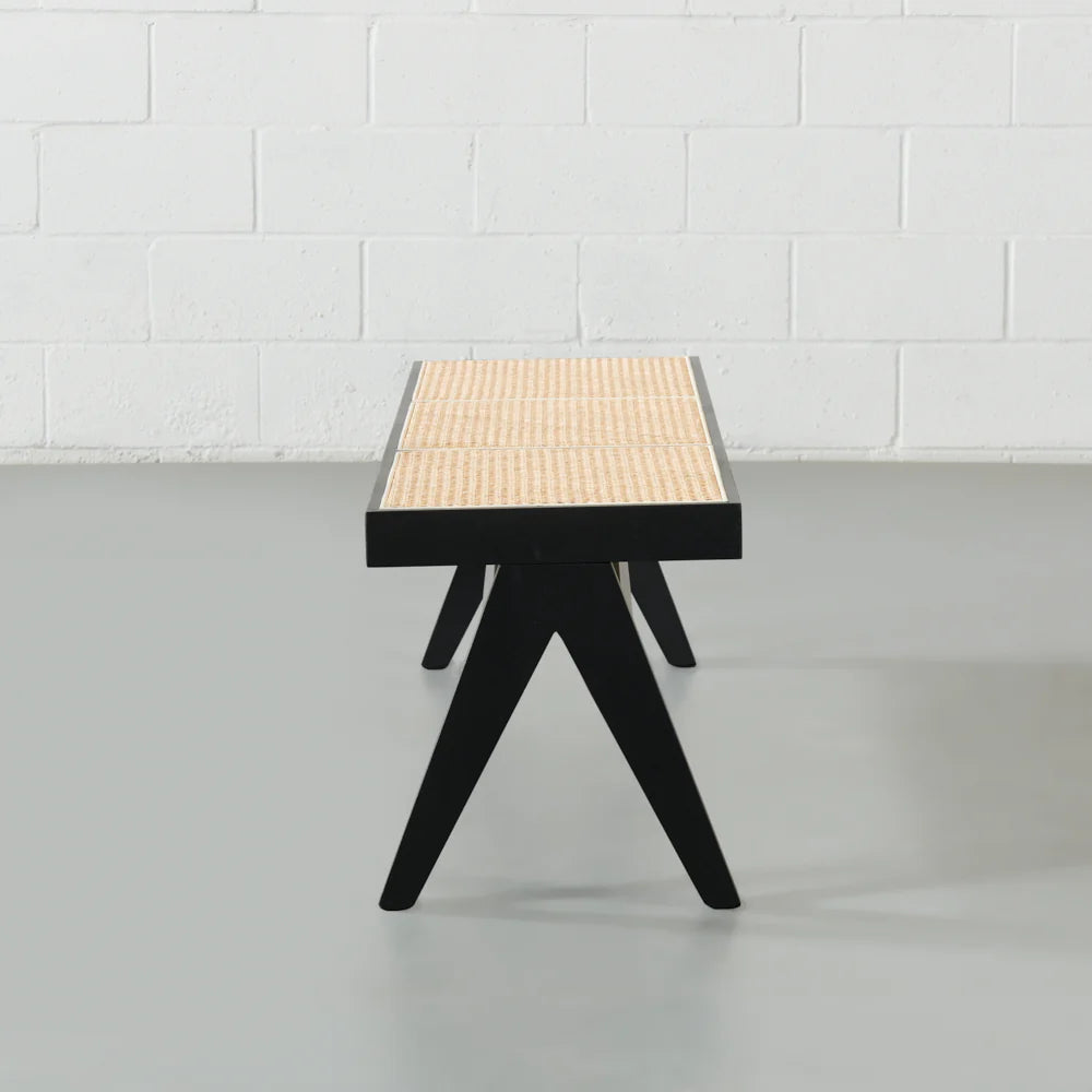 CAPELA - Black Wood Bench