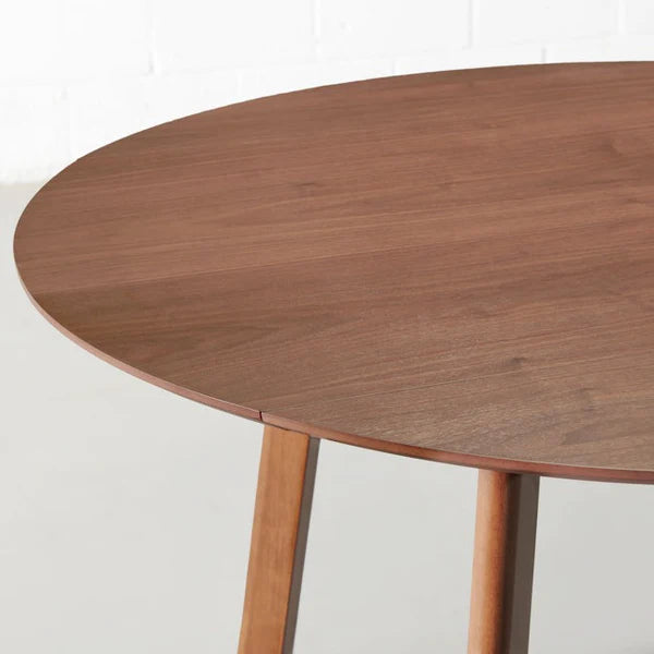 AURORA - Walnut Veneer Extendable Dining Table