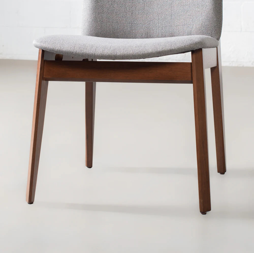 HARRIS - Grey Fabric Dining Chair