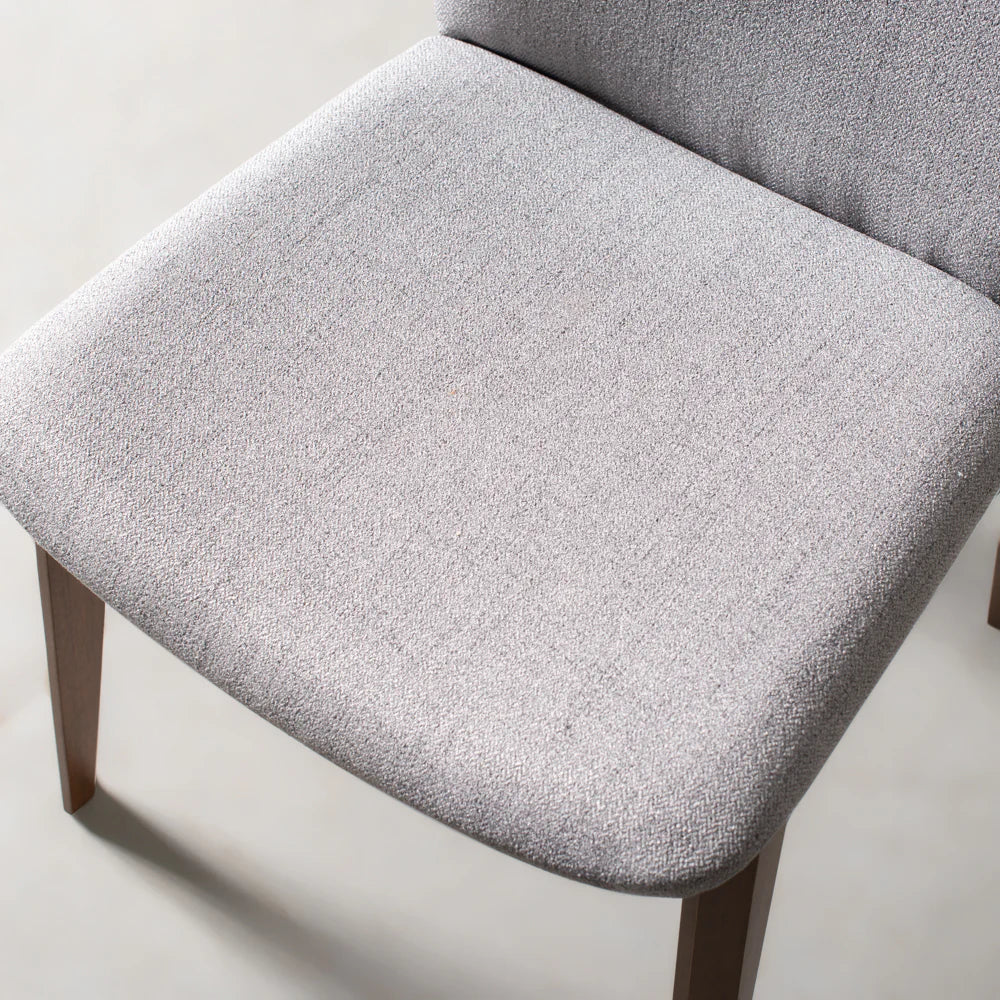 HARRIS - Grey Fabric Dining Chair