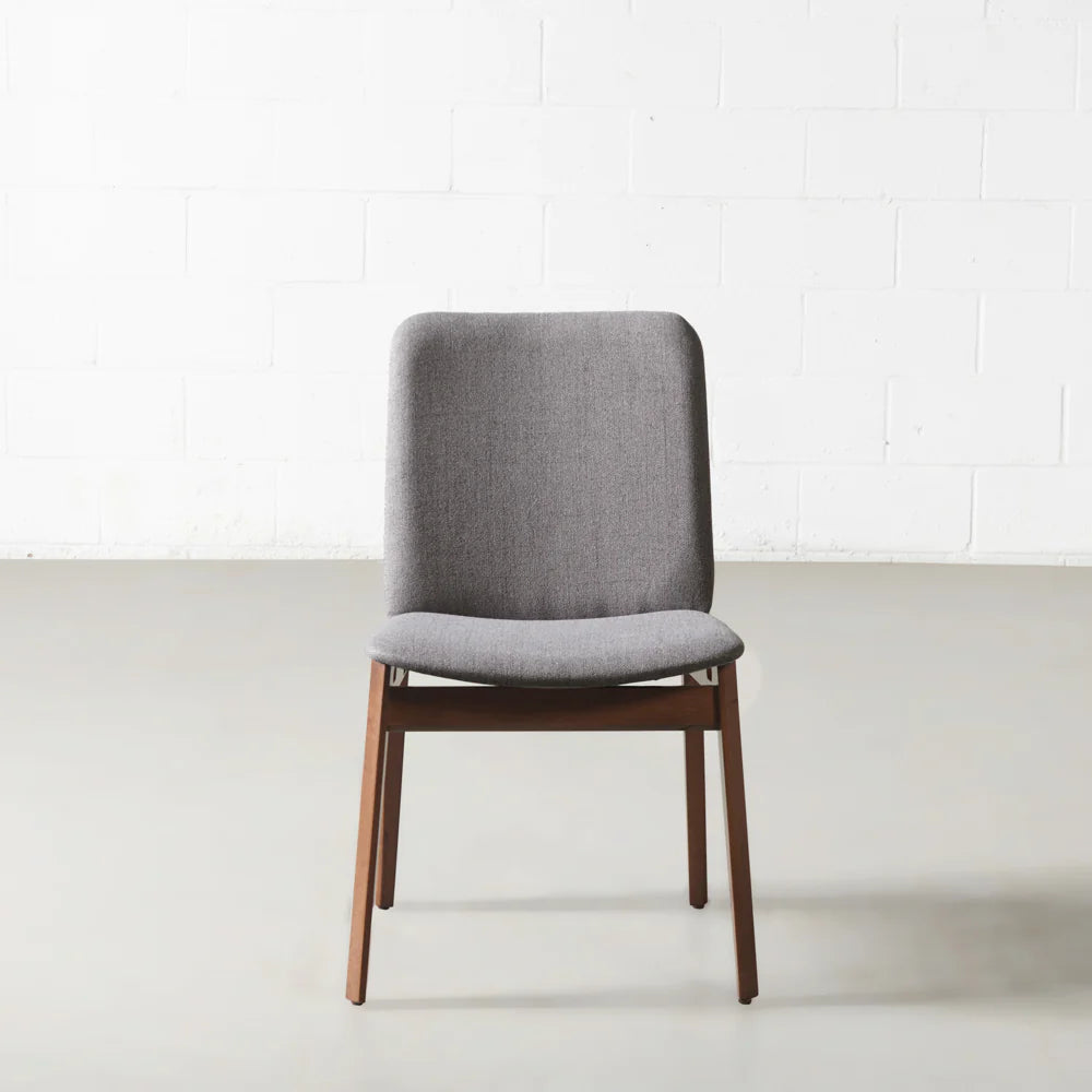 HARRIS - Grey Fabric Dining Chair