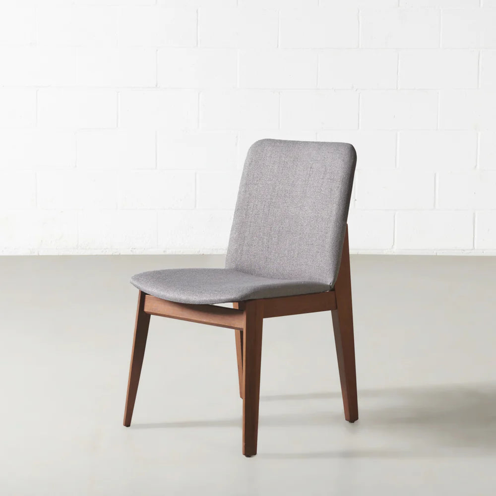 HARRIS - Grey Fabric Dining Chair