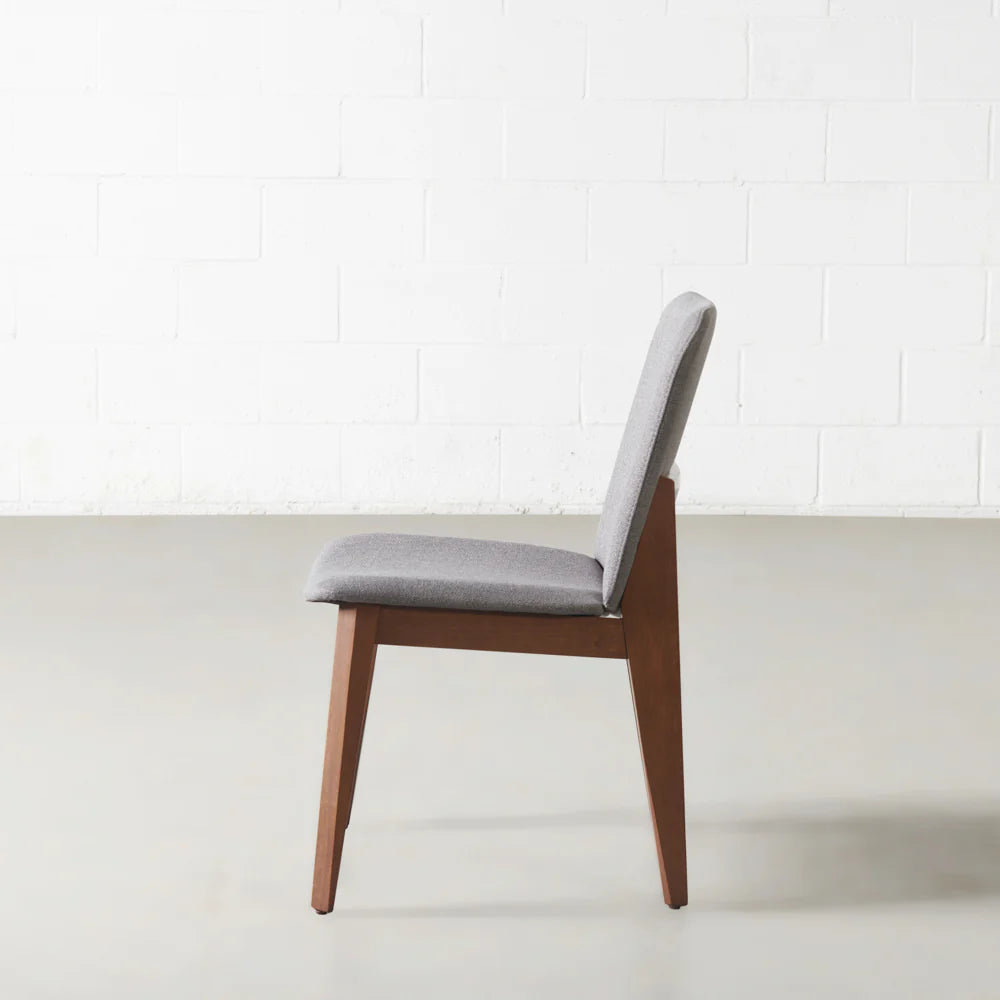 HARRIS - Grey Fabric Dining Chair