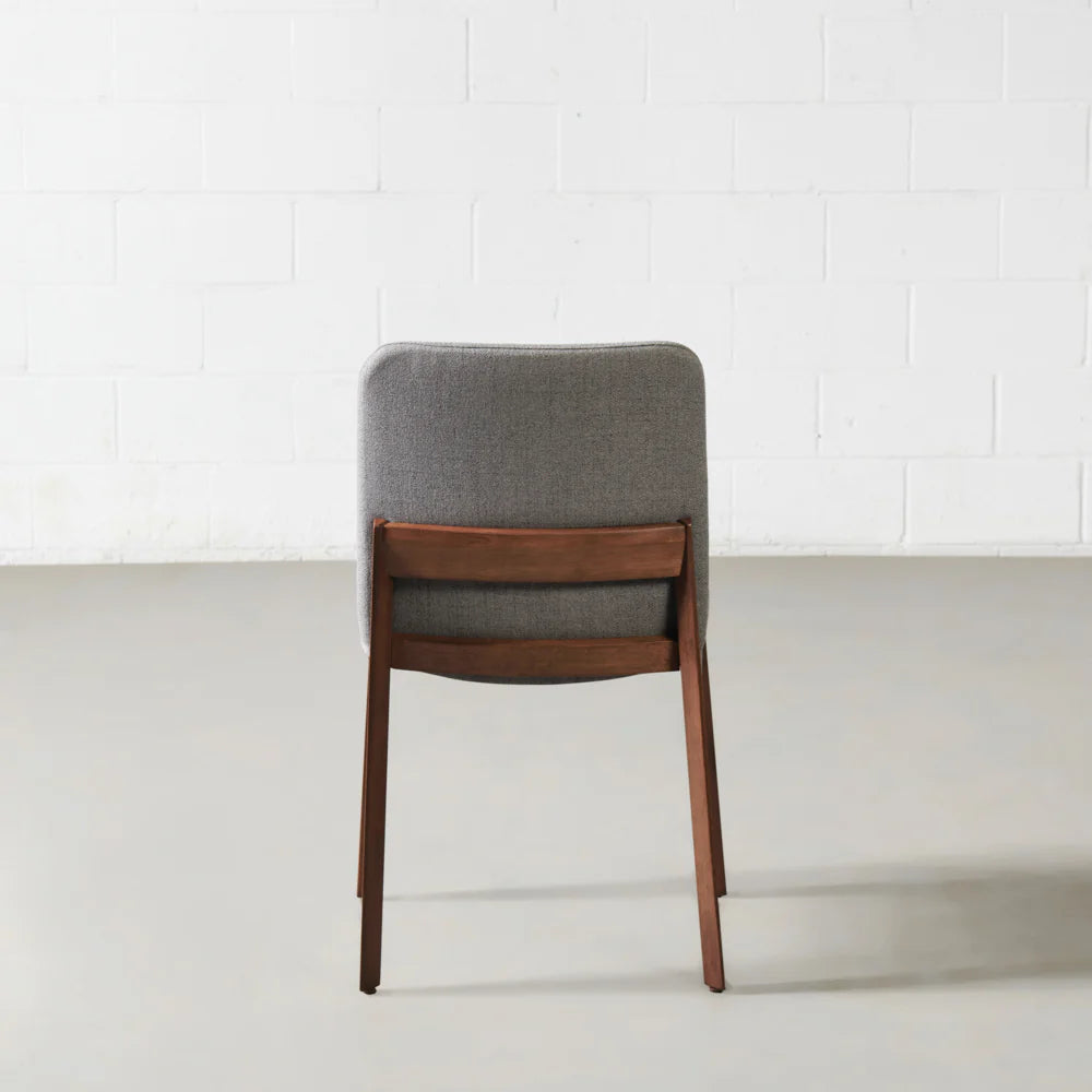 HARRIS - Grey Fabric Dining Chair