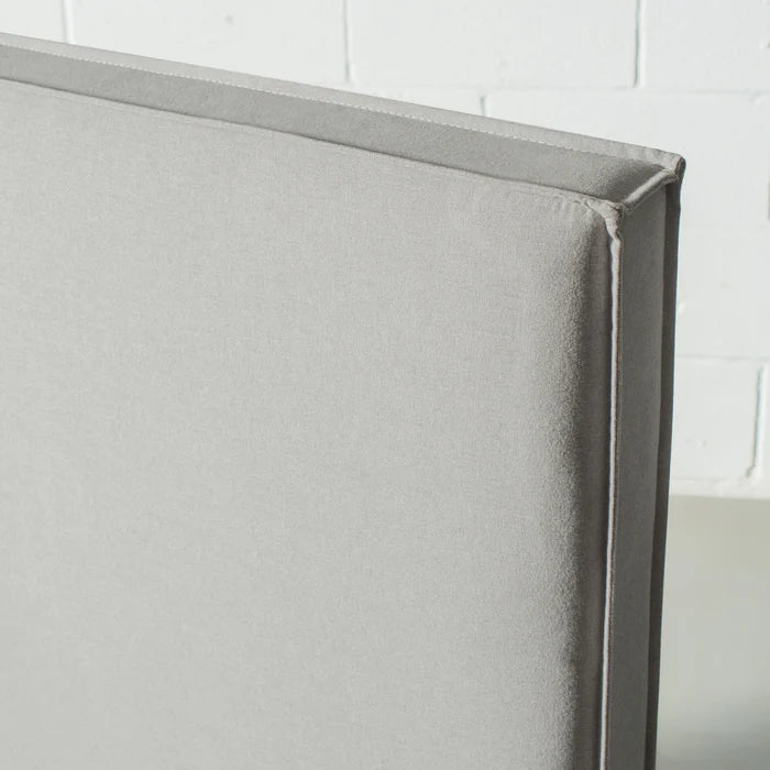 DREAM - Light Grey Fabric Bed with Storage (Twin)