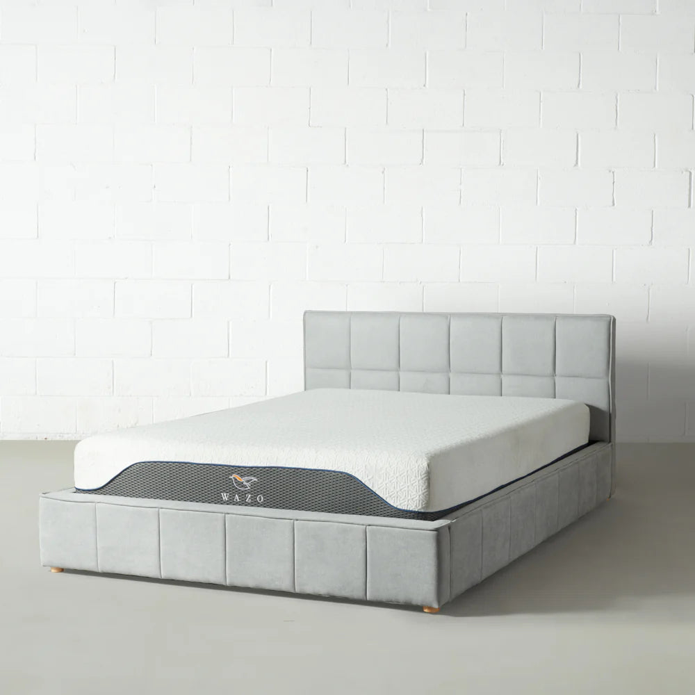 VENICE - Grey Fabric Bed