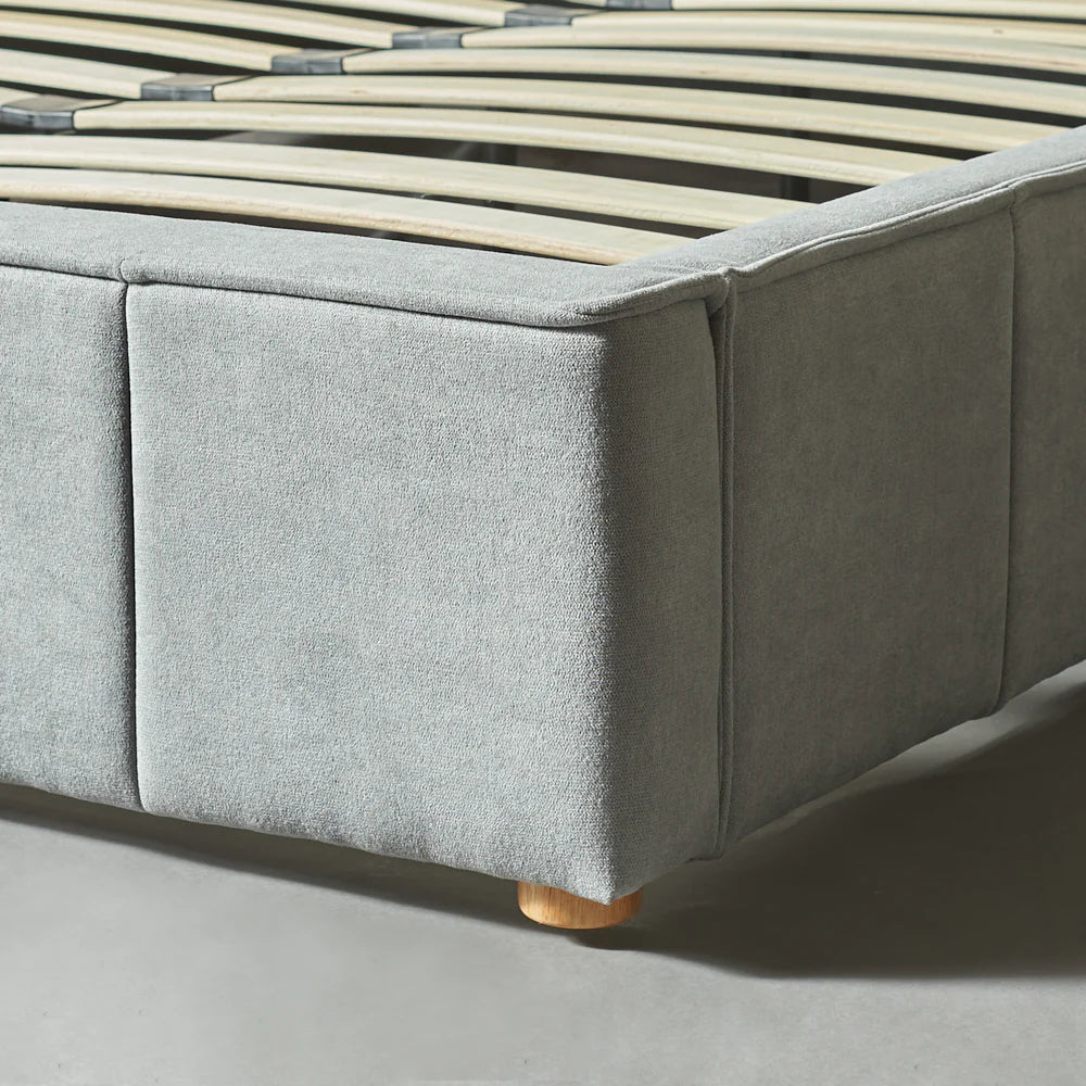 VENICE - Grey Fabric Bed