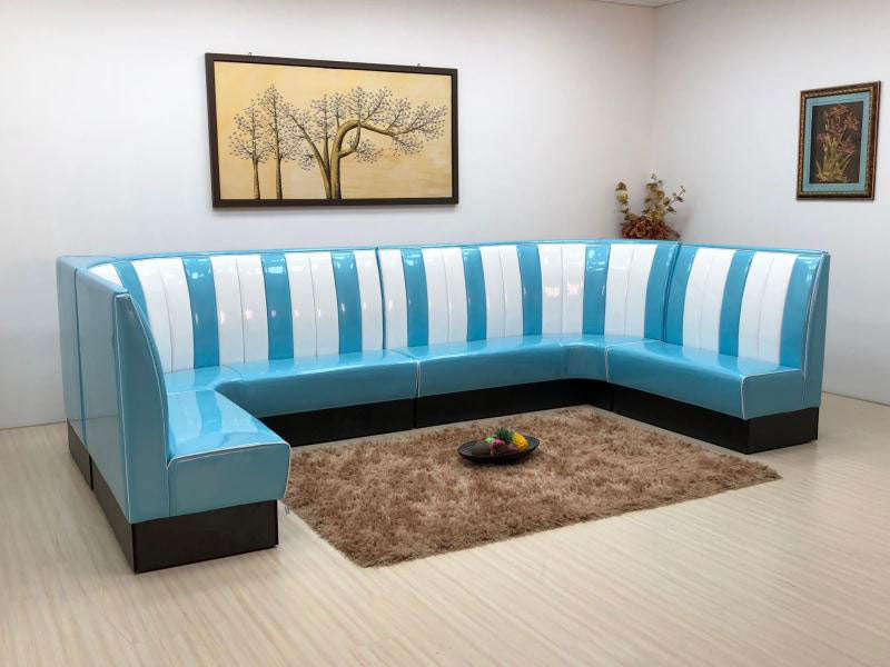 Booth Seating,Blue Booth,Restaurant Booth Sets,Modern Restaurant Booth Seating Furniture