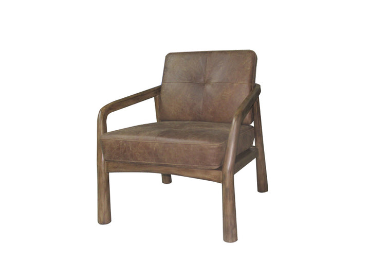 Leather Chair,Armchair Customized,Retro Vintage Leather Seat Chair