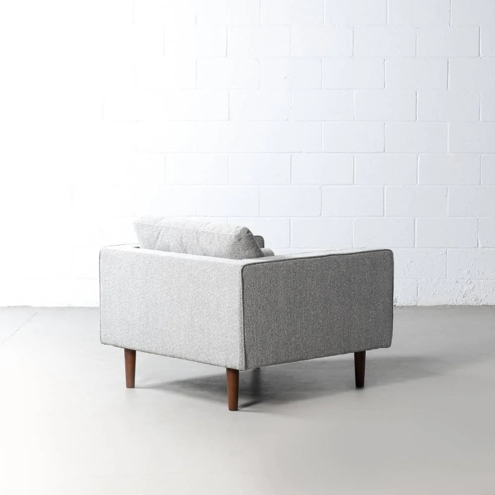 FONDA - Grey Fabric Chair