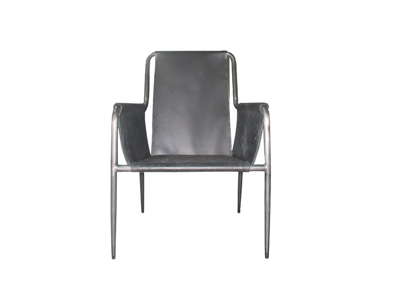 Leisure Chair,Genuine Leather Chair,Dining Chair With Arms