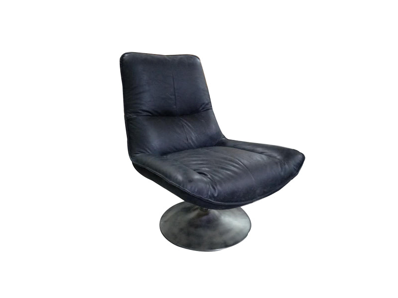 Antique High Back Chair,Chair With Circle Base,Office Chair