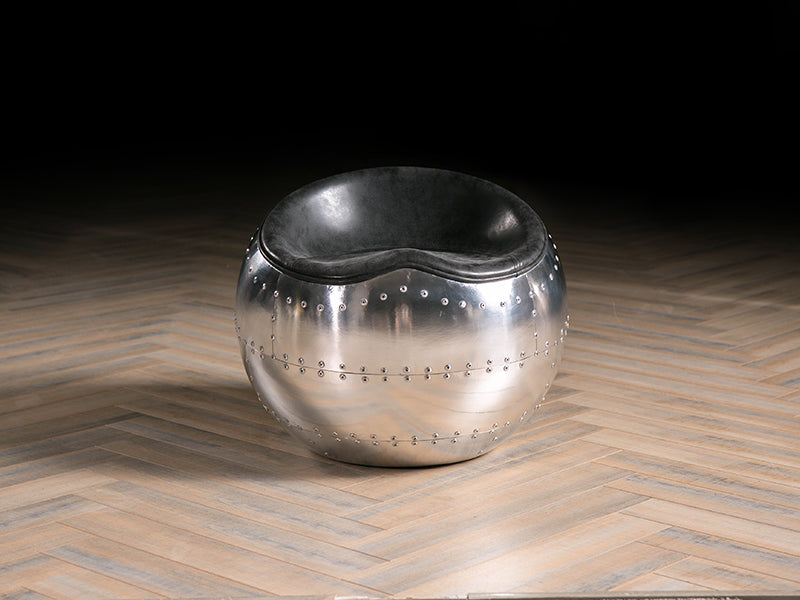 Stainless Steel Bar Chair Sofa Cast Aluminum Apple Chair