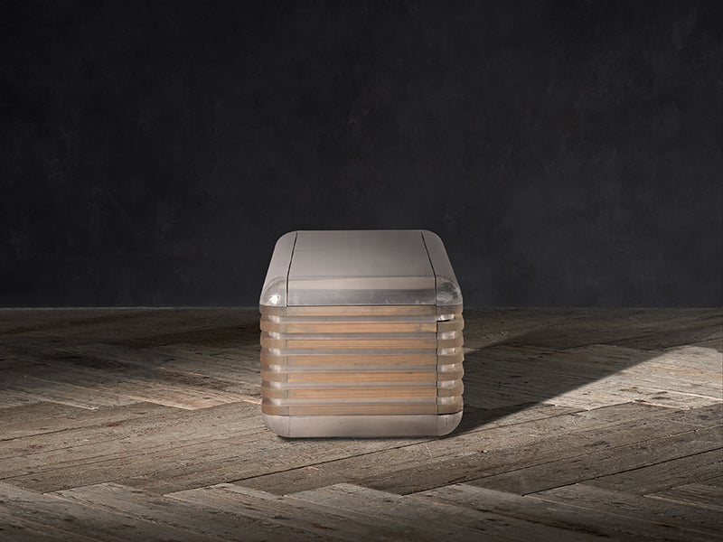 Metal Aluminium Cuboid Sheet Side Cabinets Storage Cabinet Living Room