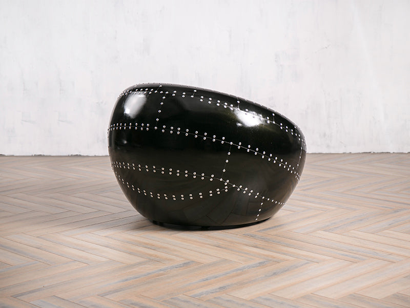 Stainless Steel Bar Chair Sofa Cast Aluminum Apple Chair