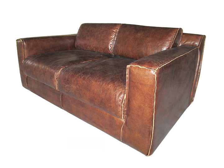 antique leather sofa;leather furniture;leather couch;Antique Leather Furniture American Leather Couch Sofa