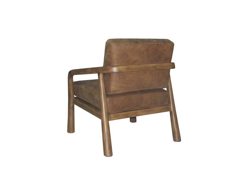 Leather Chair,Armchair Customized,Retro Vintage Leather Seat Chair