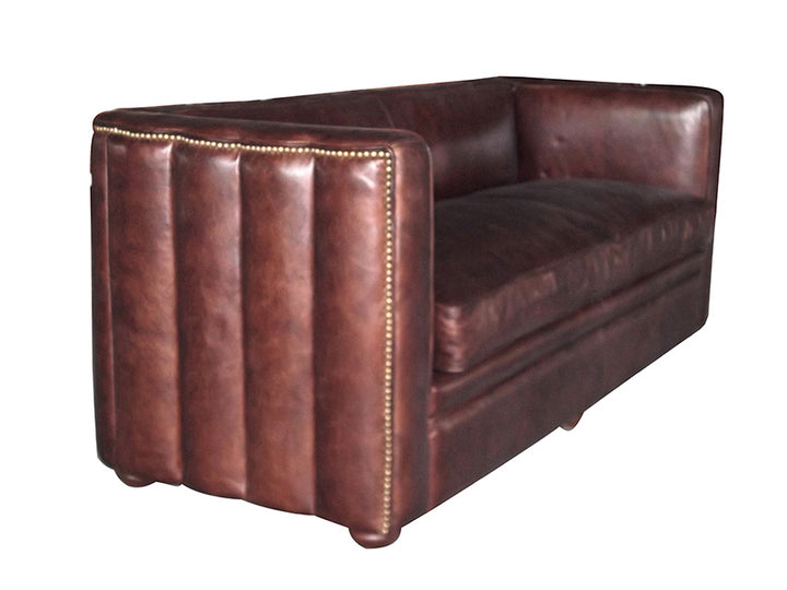 Leather Sofa For Sale;Distressed Leather Sofa;Vintage Distressed Leather Sofa;Vintage Distressed Leather Sofa For Sale