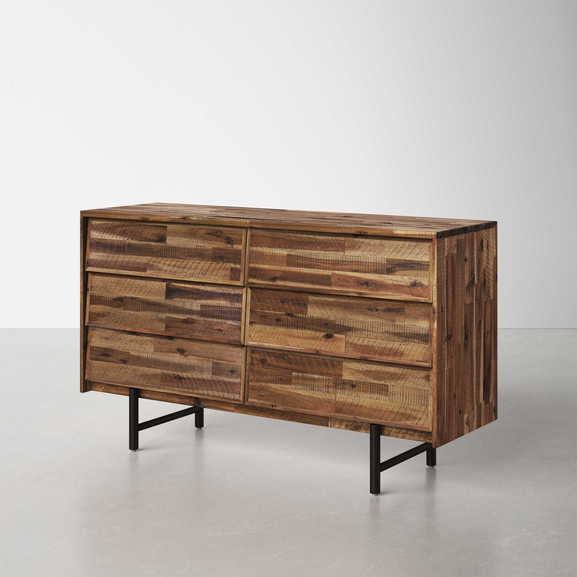 Evan 6 Drawer Dresser Chest