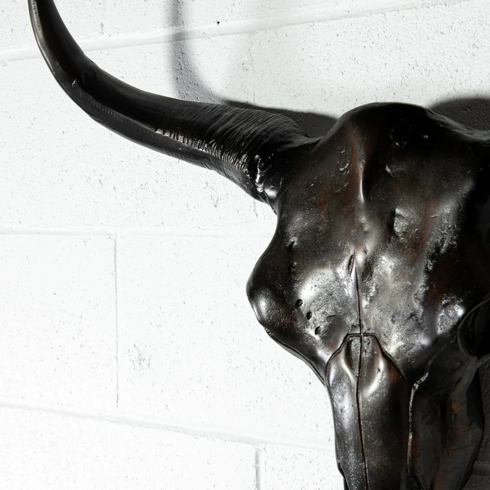 MIDO - Bull Head Scrap Metal Sculpture