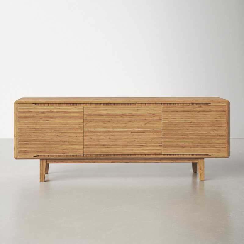 Caramelized Kyler Solid Wood Sideboard