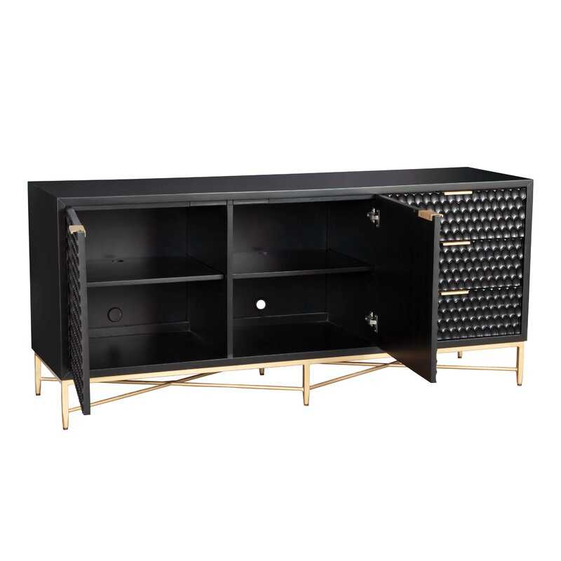 Black Edgar TV Stand