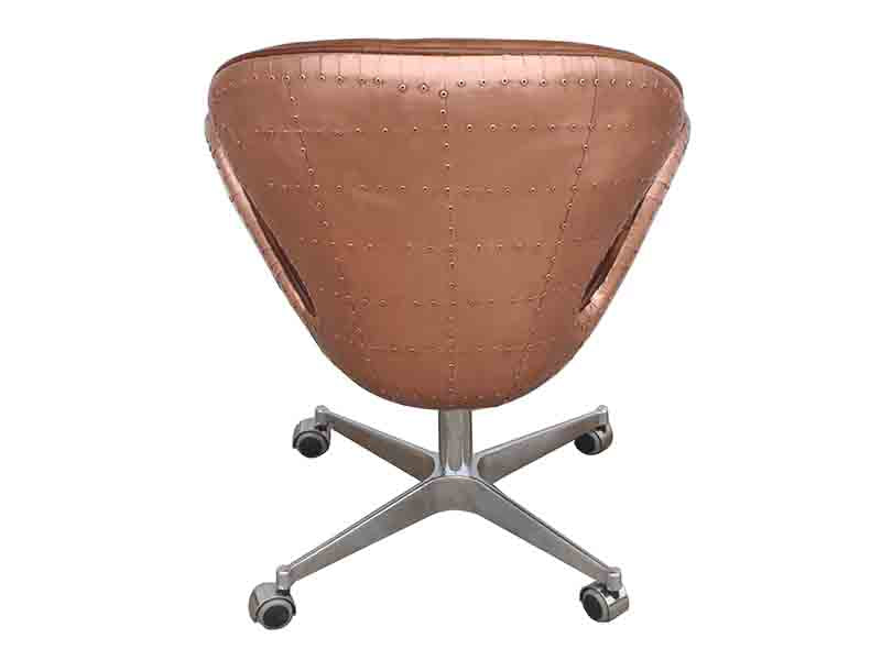 Copper Cover Aviator Swan Chair