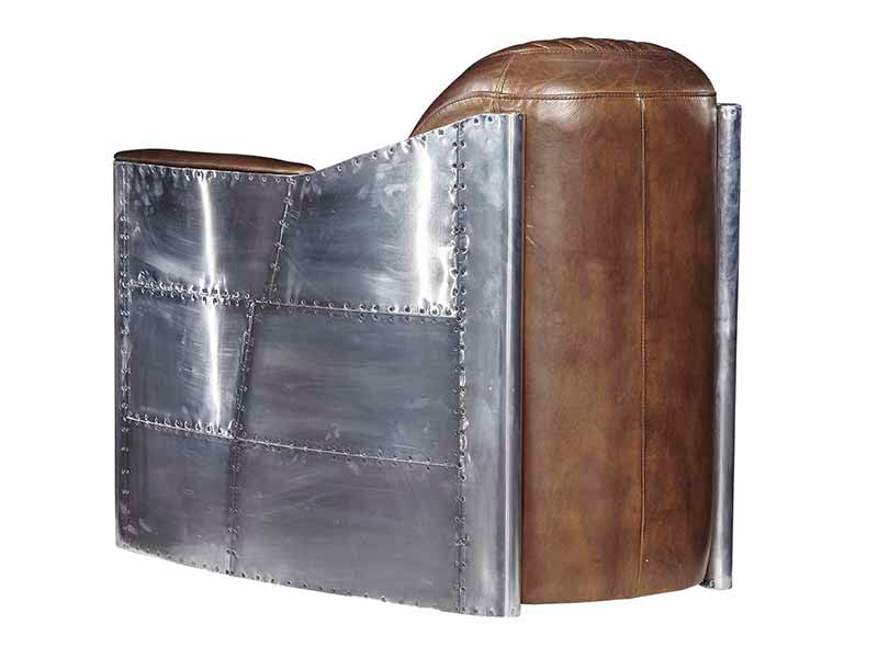 Aviator Leather Chair， Leather Chair，Aviator  Chair, Tomcat Chair,  Chair in Vintage Leather