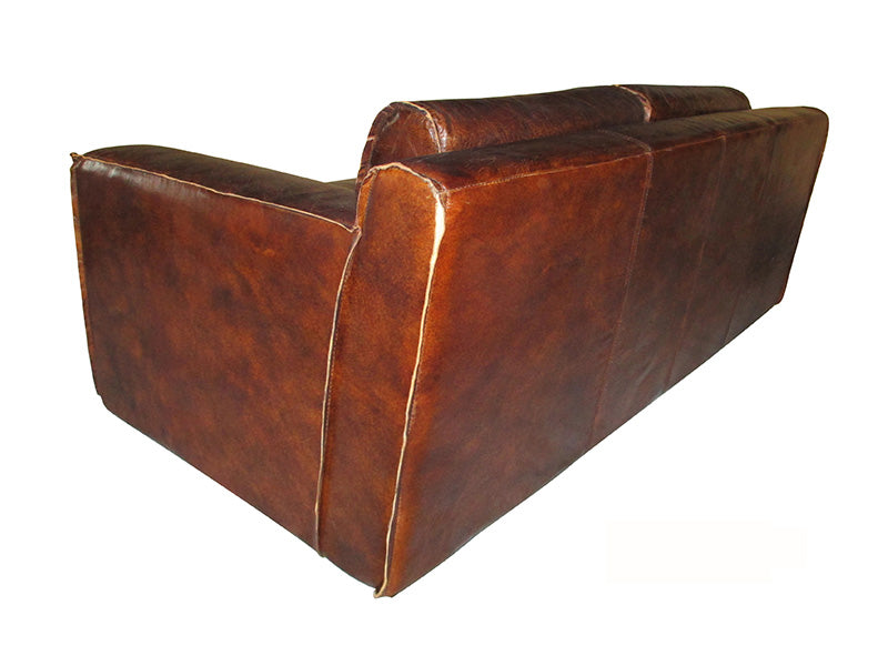 antique leather sofa;leather furniture;leather couch;Antique Leather Furniture American Leather Couch Sofa
