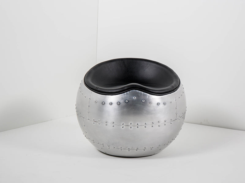 Stainless Steel Bar Chair Sofa Cast Aluminum Apple Chair