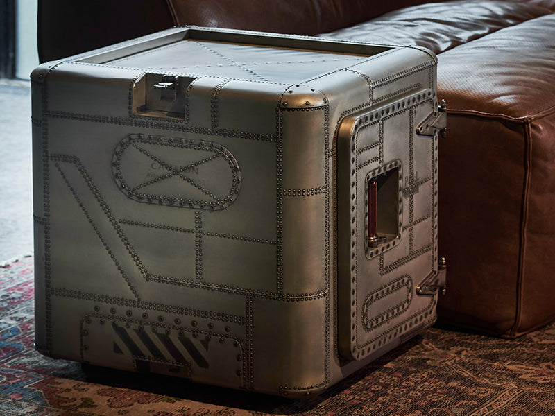 Faddish Metal Aluminium Sheet Side Cabinets Storage Cabinet Living Room