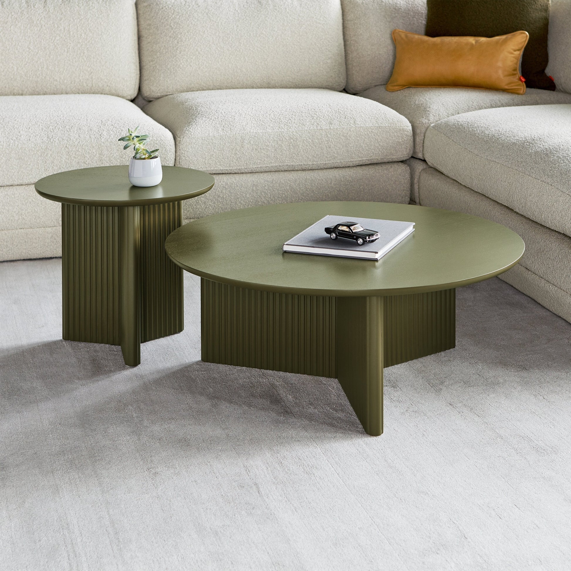 Aidan Cross Legs End Table