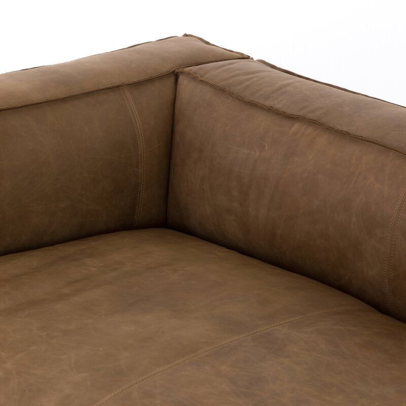 Leonard Genuine Leather Sofa