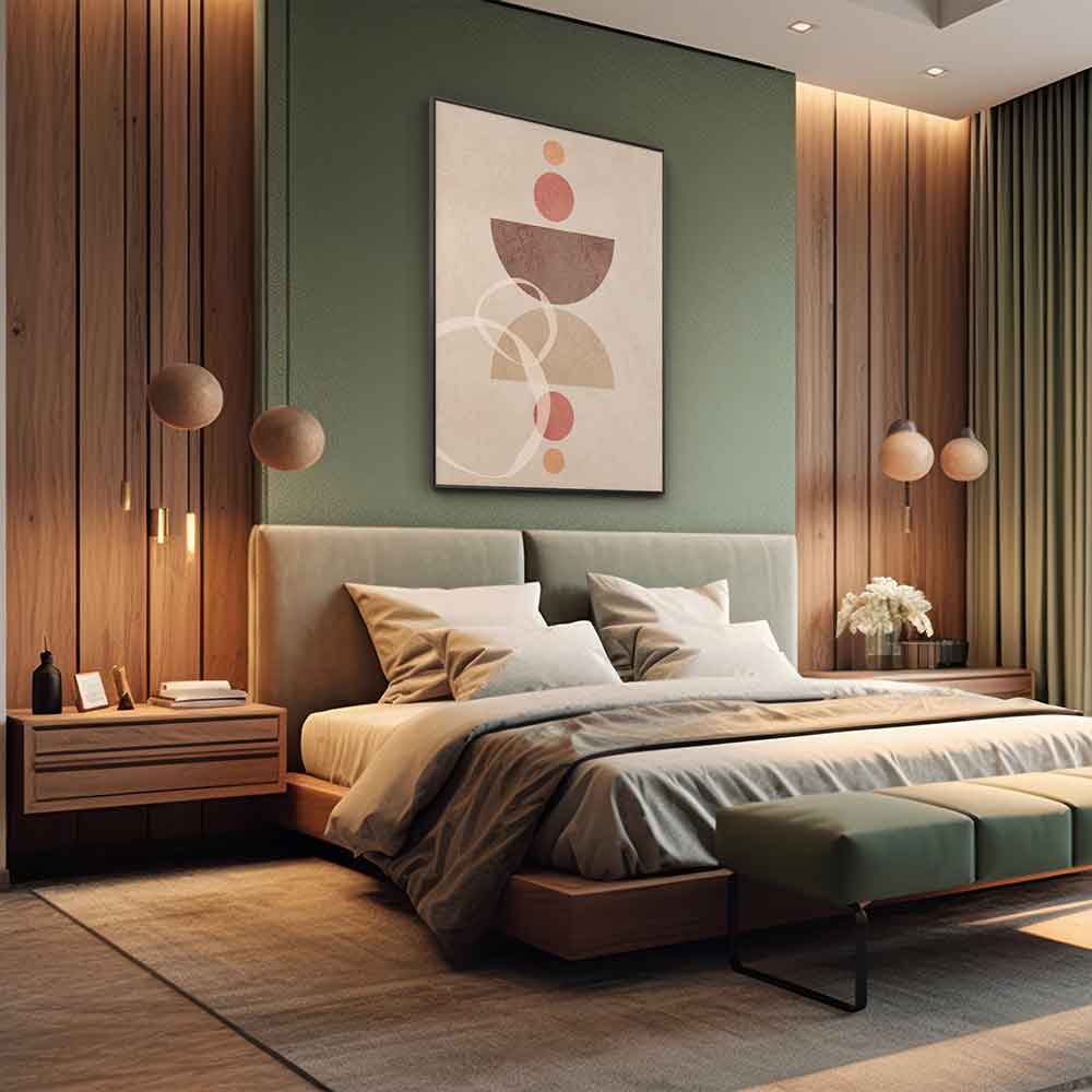 BALANCE - Frame Printed Canvas (90x120)