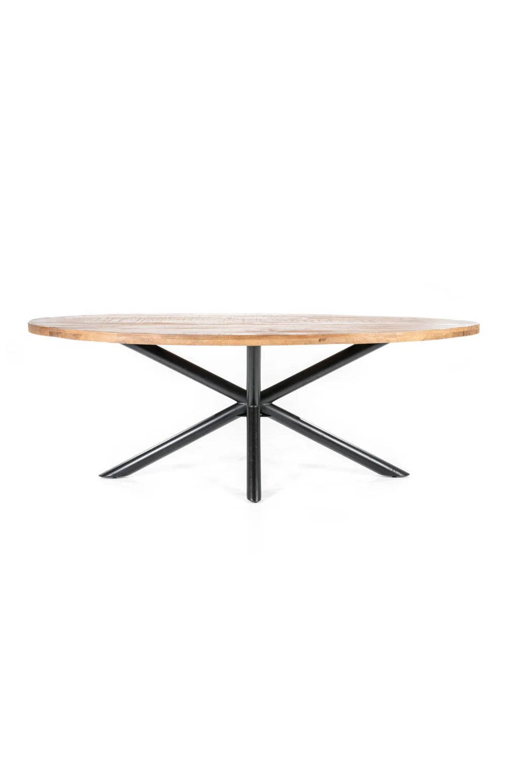 Mango Wood Oval Dining Table