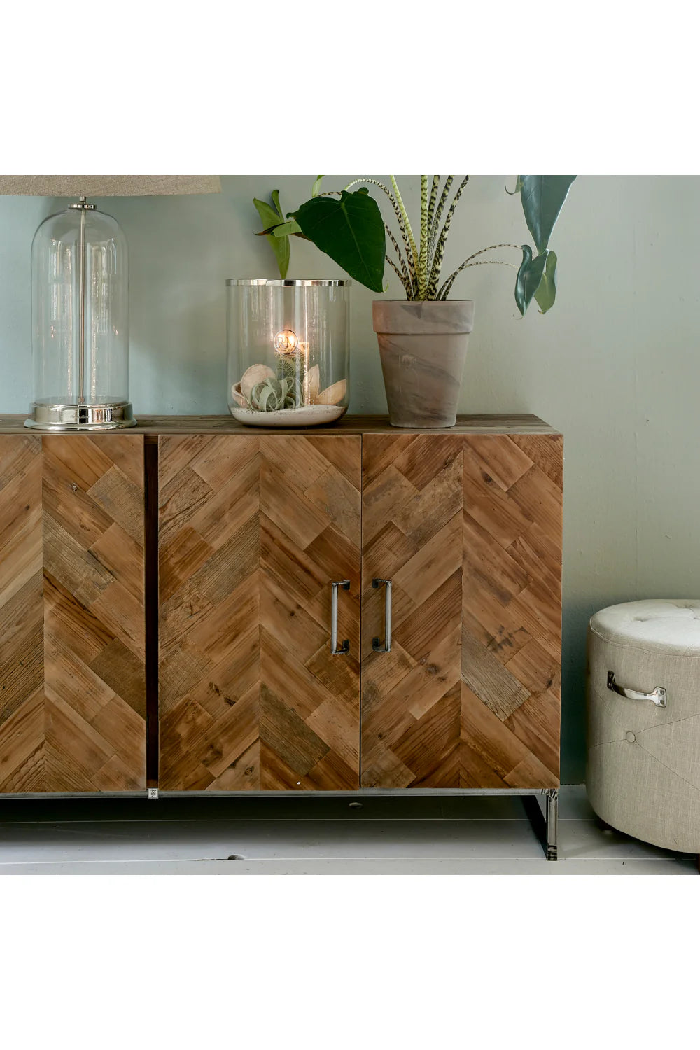 Reclaimed wood sideboard