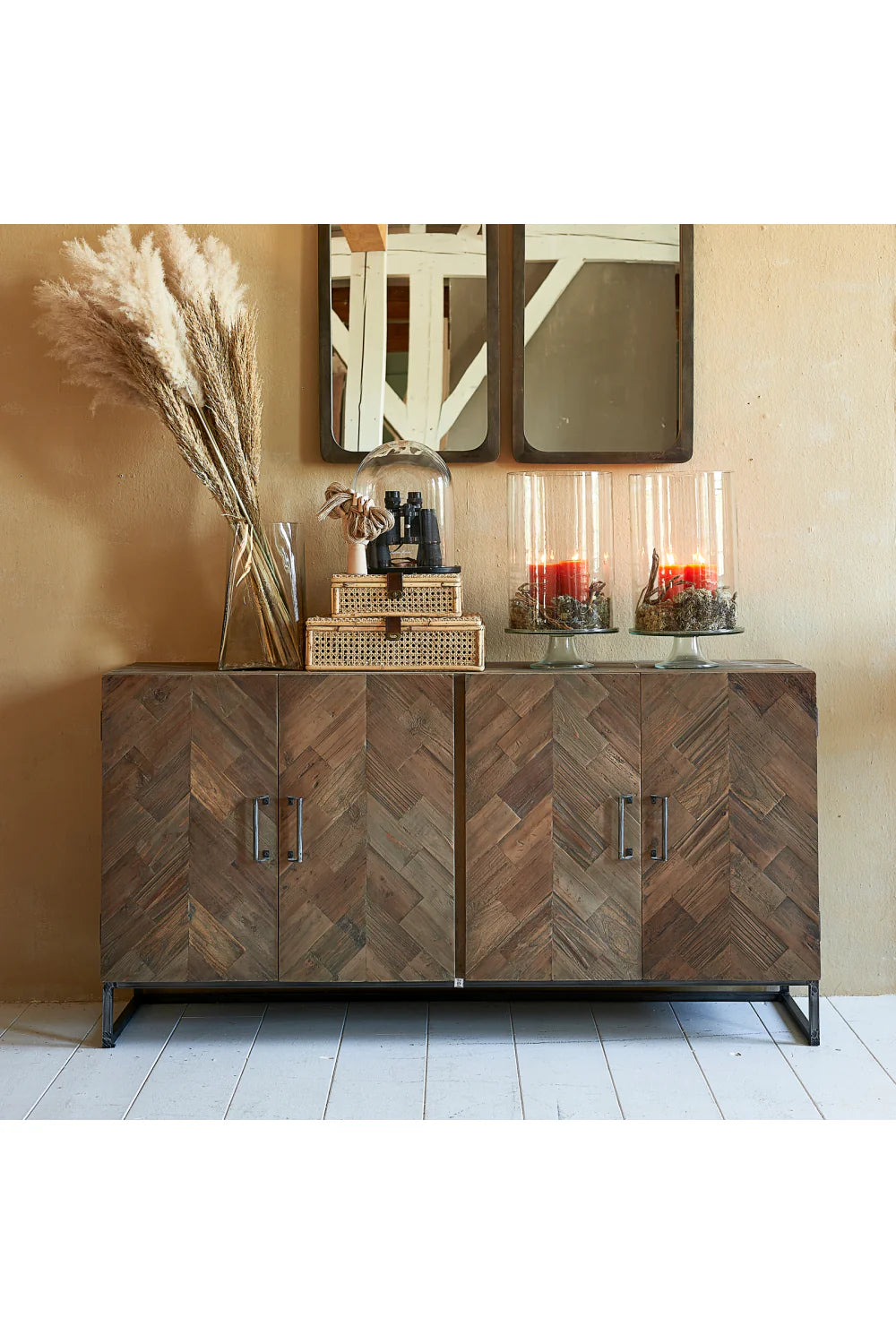 Reclaimed wood sideboard