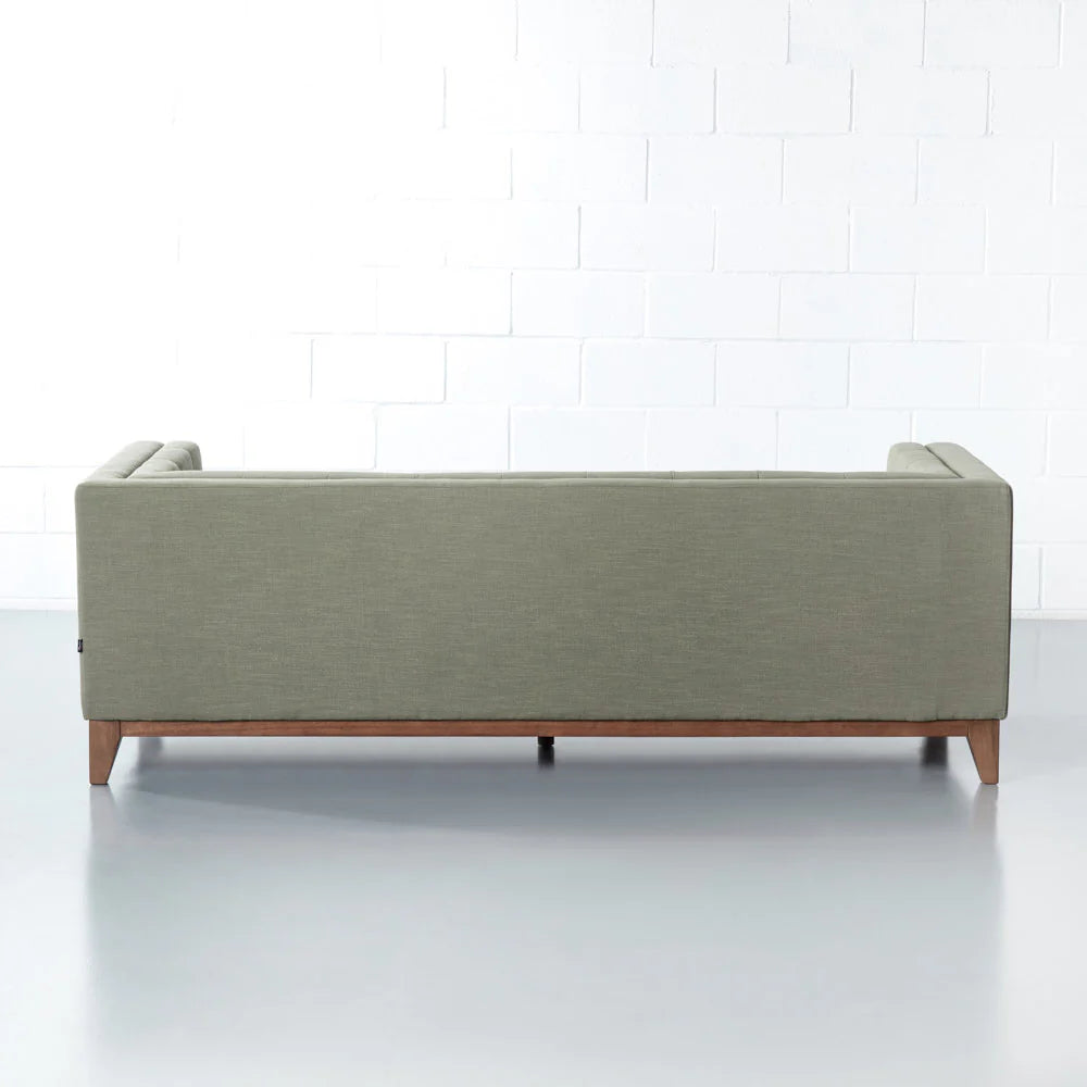 LANDON - Green Fabric Sofa