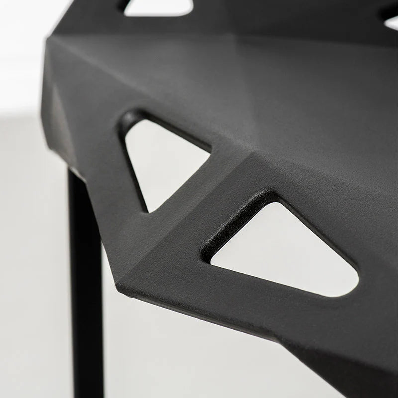 Black Geometric Chair