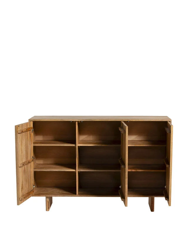 Neutral Mango Wood Sideboard